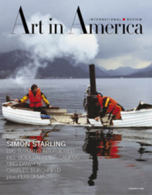 Art In America Magazine (Feburary 2010) INTERNATIONAL REVIEW #2, Simon Starling Art In America Magazine (Feburary 2010) INTERNATIONAL REVIEW #2, Simon Starling