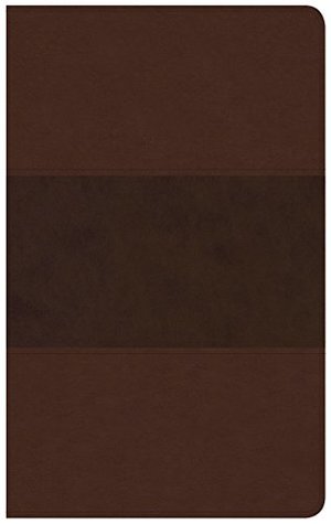 CSB Ultrathin Reference Bible, Saddle Brown LeatherTouch CSB Ultrathin Reference Bible, Saddle Brown LeatherTouch