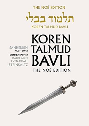 Koren Talmud Bavli: volume 30: Tractate Sandhedrin, Part 2 Koren Talmud Bavli: volume 30: Tractate Sandhedrin, Part 2