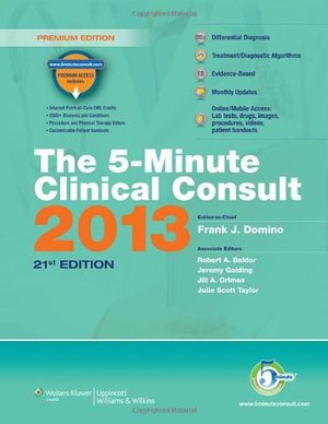 5-Minute Clinical Consult 2013,The 5-Minute Clinical Consult 2013,The