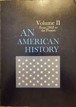 American History, Vol. II, An American History, Vol. II, An