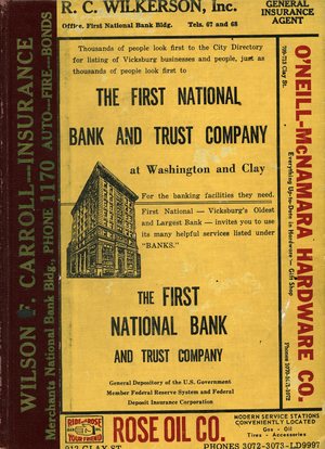 1953, Vicksburg – Warren County, Mississippi Polk City Directory 1953, Vicksburg – Warren County, Mississippi Polk City Directory