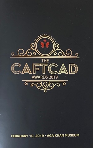 CAFTCAD Awards 2019 Program CAFTCAD Awards 2019 Program