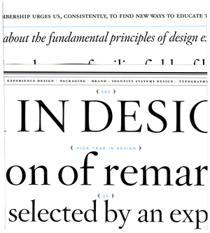 365: AIGA Year in Design, 25 365: AIGA Year in Design, 25