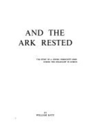 And the Ark Rested And the Ark Rested