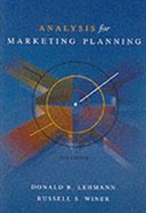 Analysis for Market Planning Analysis for Market Planning