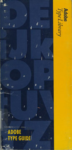 Adobe Type Guide Volume 2 Adobe Type Guide Volume 2