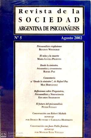 Revista de la Sociedad Argentina de Psicoanálisis Revista de la Sociedad Argentina de Psicoanálisis