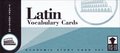 Latin Vocabulary Cards: Academic Study Card Set Latin Vocabulary Cards: Academic Study Card Set