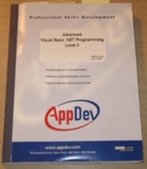 Advanced Visual Basic.NET Programming Level 3 Advanced Visual Basic.NET Programming Level 3