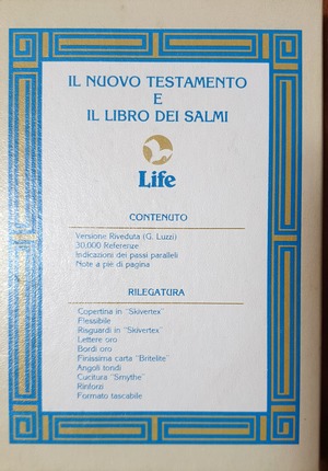 Il Nuovo Testamento e i Salmi Spiga Il Nuovo Testamento e i Salmi Spiga