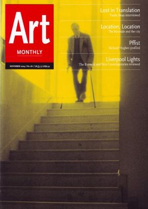Art Monthly 281: November 2004 Art Monthly 281: November 2004