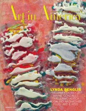 Art In America Magazine (December 2009) INTERNATIONAL REVIEW #11, Lynda Benglis Art In America Magazine (December 2009) INTERNATIONAL REVIEW #11, Lynda Benglis