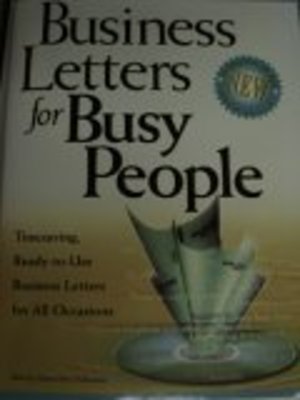 Business Letters for Busy People Business Letters for Busy People