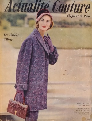 Actualité Couture Hiver 1955 Actualité Couture Hiver 1955