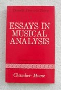 Essays in Musical Analysis / Supplementary: Chamber Music Essays in Musical Analysis / Supplementary: Chamber Music