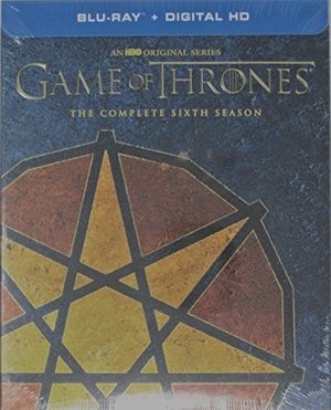 Game of Thrones: Season 6 Seven Pointed Star Limited Edition Sigil Packaging (Blu-Ray+Digital HD) Game of Thrones: Season 6 Seven Pointed Star Limited Edition Sigil Packaging (Blu-Ray+Digital HD)