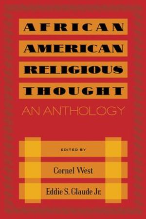 African American Religious Thought African American Religious Thought