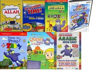 Zaky & Friends/ Islamic Dvd Collection -Wholesale Bundle/ 2 Dvds/ Usa Zaky & Friends/ Islamic Dvd Collection -Wholesale Bundle/ 2 Dvds/ Usa