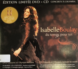 Isabelle Boulay du temps pour toi Isabelle Boulay du temps pour toi