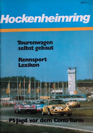 Hockenheimring Magazin 1973 Hockenheimring Magazin 1973