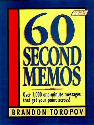 60-Second Memos 60-Second Memos