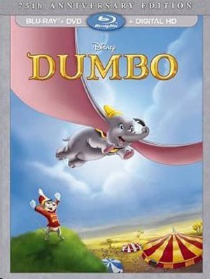Disney's Dumbo 75th Anniversary Bluray/DVD Disney's Dumbo 75th Anniversary Bluray/DVD