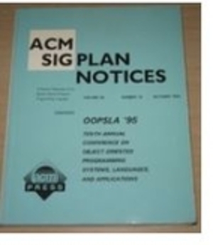 ACM SIGPLAN Notices Volume 30 Number 6 June 1995 ACM SIGPLAN Notices Volume 30 Number 6 June 1995