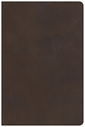 CSB Pastor's Bible, Brown Genuine Leather CSB Pastor's Bible, Brown Genuine Leather