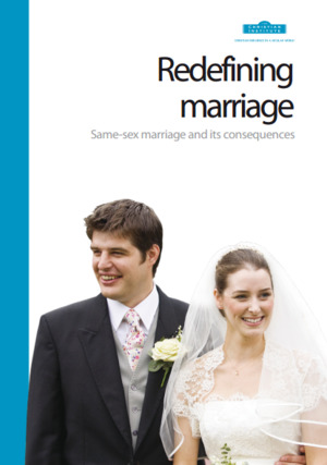 Redefining Marriage: Same-Sex Marriage and its Consequences Redefining Marriage: Same-Sex Marriage and its Consequences