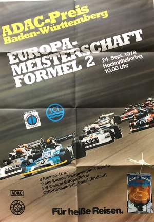 VW-Castrol-Europa-Pokal Formel Super V Hockenheimring 1978 VW-Castrol-Europa-Pokal Formel Super V Hockenheimring 1978