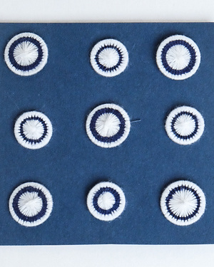 Dorset Buttons in Two Sizes Dorset Buttons in Two Sizes