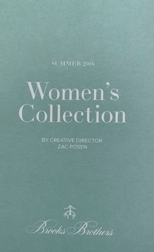 Brooks Brothers: Women's Collection Summer 2016 Brooks Brothers: Women's Collection Summer 2016