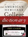 American Heritage College Dictionary, Fourth Edition with CD-ROM, The American Heritage College Dictionary, Fourth Edition with CD-ROM, The