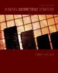 Modern Competitive Strategy Modern Competitive Strategy