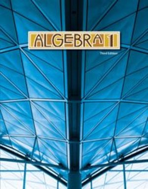 Algebra 1 Student Text (3rd ed.) Algebra 1 Student Text (3rd ed.)