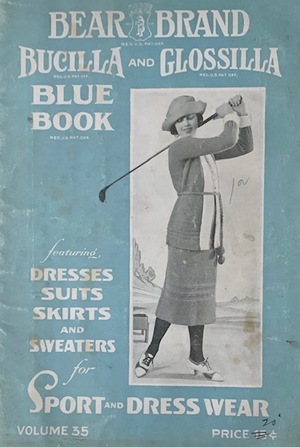 Bear Brand, Bucilla and Glossilla Blue Book Vol. 35 1921 Bear Brand, Bucilla and Glossilla Blue Book Vol. 35 1921
