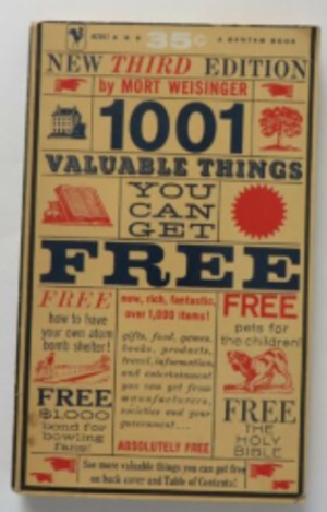 1001 valuable things you can get free
Unabridged 1001 valuable things you can get free
Unabridged