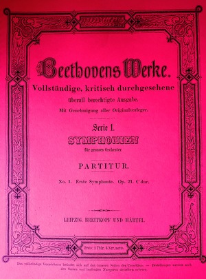 BEETHOVEN, L. van: Symphony No. 1 BEETHOVEN, L. van: Symphony No. 1