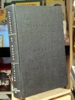 Dictionary of Modern Painting Dictionary of Modern Painting