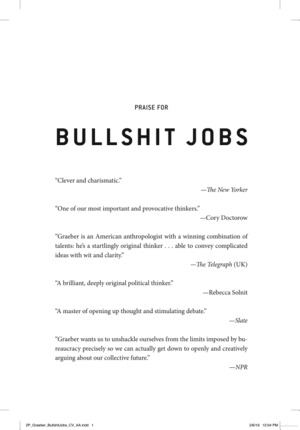 Bullshit Jobs Bullshit Jobs