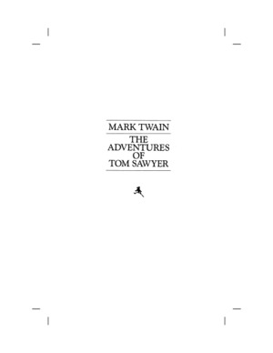 Adventures of Tom Sawyer, The Adventures of Tom Sawyer, The