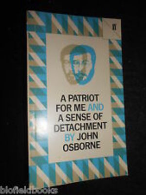 A Patriot For Me and A Sense Of Detachment A Patriot For Me and A Sense Of Detachment