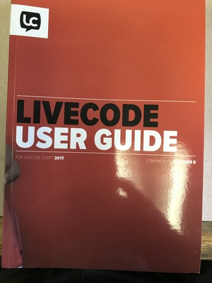 LiveCode 8 User Guide LiveCode 8 User Guide