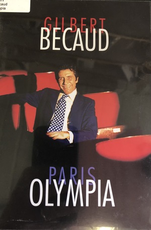 Gilbert Becaud Paris Olympia Gilbert Becaud Paris Olympia