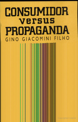 Consumidor versus propaganda Consumidor versus propaganda
