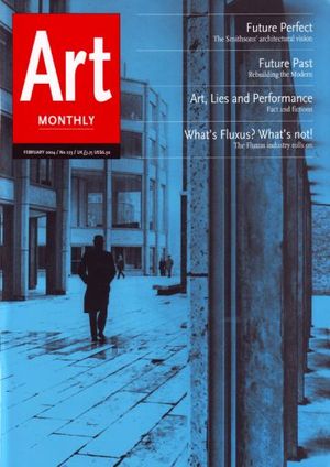 Art Monthly 273: February 2004 Art Monthly 273: February 2004