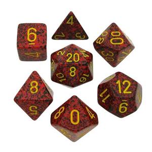 7 RPG Dice Set. Speckled Mercury 7 RPG Dice Set. Speckled Mercury
