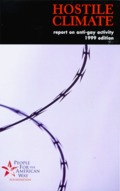 Hostile Climate: Report on Anti-Gay Activity Hostile Climate: Report on Anti-Gay Activity