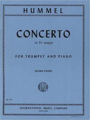 HUMMEL, J.N.: Trumpet Concerto in E Flat Major HUMMEL, J.N.: Trumpet Concerto in E Flat Major